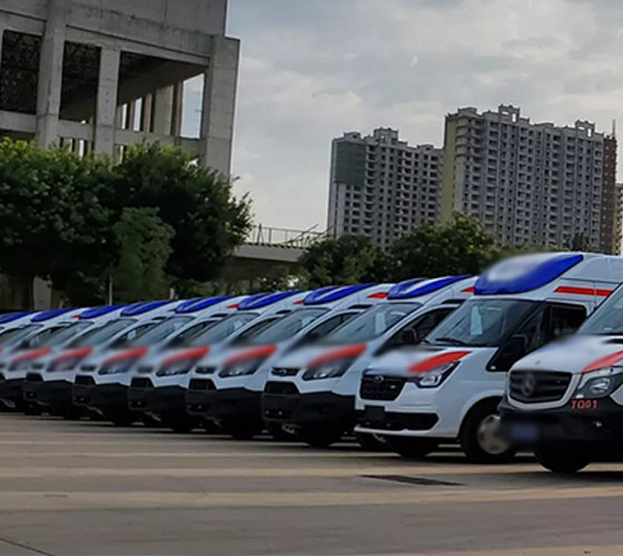 满洲里市服务车队展示